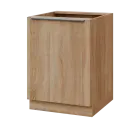 SIS - 6D spodní skříňka, 1-dveřová, levá, 870x600x600, dub bardolino